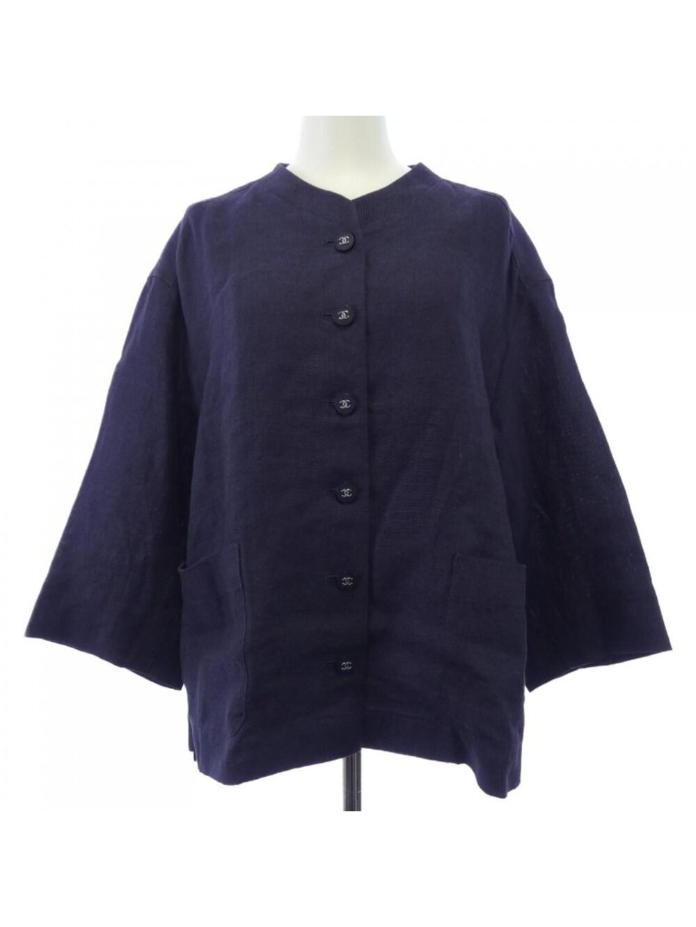 Chanel Vintage 96P Collarless Jacket